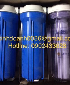 Bộ lọc nước sinh hoạt 3 cấp lọc 10inch