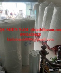 bông trắng lọc nước ao nuôi thuỷ sản 2mx20m