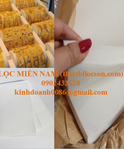 Giấy lọc bụi vàng tiết kiệm năng lượng, chi phí đầu tư