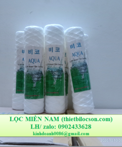 Lõi lọc sợi quấn độ tinh lọc 25 micron dài 10 inch