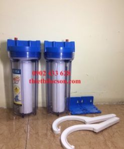 Ly nhựa trong kết nối ren phi 27