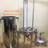 Bình lọc nhiều lõi 20 inch chất liệu inox
