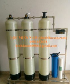 Cột lọc nước than cát sỏi bằng composite