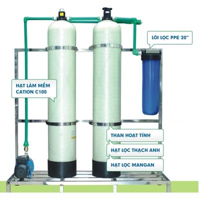 Hệ thống lọc nước nhiễm phèn tại TPHCM
