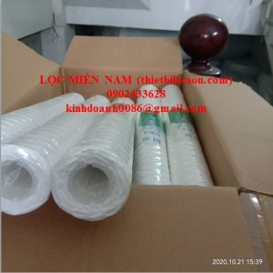 Lõi Lọc Sợi Quấn PP Cấp Độ Lọc 75 Micron