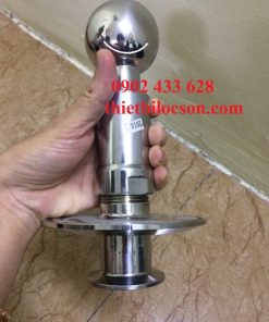 Quả cầu xoay inox vi sinh