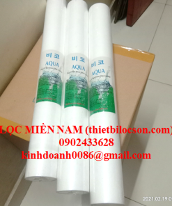 Lõi lọc bông nén Aqua 20 inch 0.2 micron lọc tinh cặn cho sữa hiệu quả