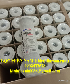 Lõi lọc than hoạt tính 10 inch Maxtec khử màu