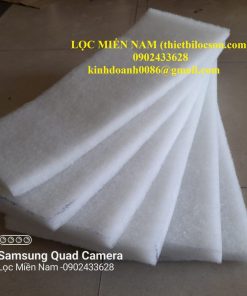 Bông lọc 20mm cắt khổ theo yêu cầu