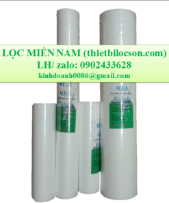 Lõi lọc bông nén Aqua 1 micron lọc cặn nước mắm hiệu quả