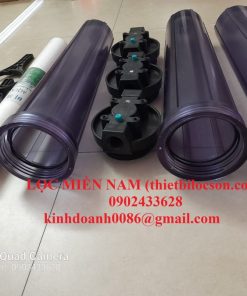 Ly lọc 20 inch trong suốt chứa 1 lõi