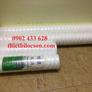Lọc cặn nước thải bằng lõi CPP 20 inch 200 micron