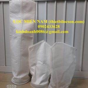 Túi lọc PE size 2 kích thước 180x800mm vòng nhựa lọc thực phẩm,