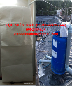 Túi lọc PE 100 micron miệng dây rút