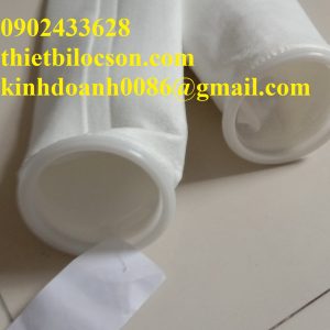 Túi lọc PE miệng vòng nhựa 100x400mm