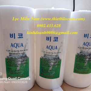 Lõi bông ép béo PP 10inch lọc cặn