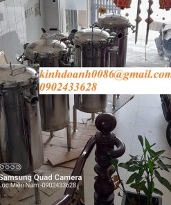 Bình lọc 3 túi gia công theo bản vẽ