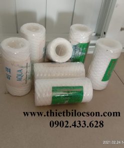 Lõi lọc sợi quấn 5 inch core nhựa