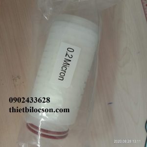 Lõi lọc giấy xếp 5 inch 0.2 micron
