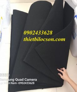 Bông nỉ than hoạt tính 5mm khổ 1m x 20m