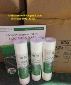 Melt blown filter cartridge lọc nước xi mạ