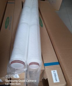 Polypropylene pleated filter cartridge