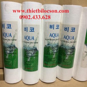 Lõi lọc bông nén chuyên dùng lọc nước tinh khiết