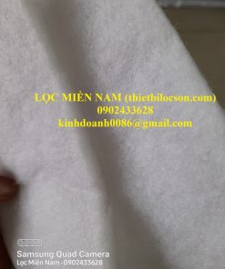 Bông lọc bụi dày 15mm theo tiêu chuẩn EN779-G3