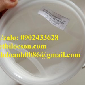 Lọc rượu bia bằng túi Polyester với cấp độ lọc nhỏ 0.5 micron