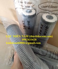 Lõi than hoạt tính 10 inch Clean and Green