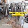 Bag filter housing inox 304 kết nối clamp nhiều túi lọc lưu lượng lớn