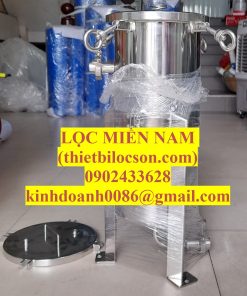 Bình Lọc Túi Inox 304 kết nối Clamp