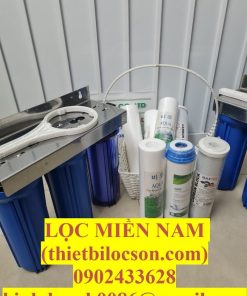 Bộ ba cốc 10 inch lọc nước quán ăn nhỏ