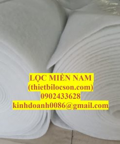 Bông lọc trần buồng sơn 5mm khổ 1m