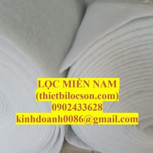 Bông lọc trần buồng sơn 5mm khổ 1m