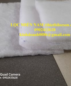 Bông lọc bụi 5mm ứng dụng trong phòng sạch sản xuất dược phẩm