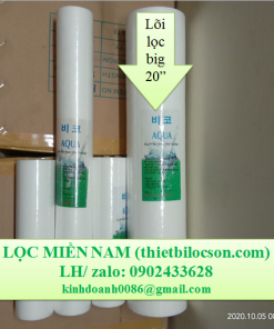 Lõi lọc bông nén AQUA Hàn Quốc big kích thước 20 inch