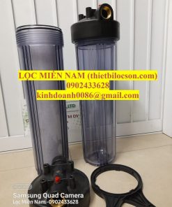 Ly nhựa PP trong béo 20inch phi 34