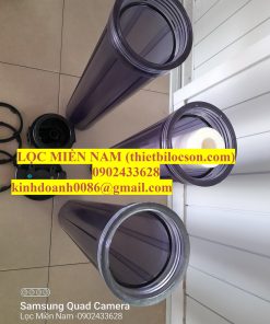 Bộ ba cốc 20 inch lọc cặn nước sản xuất