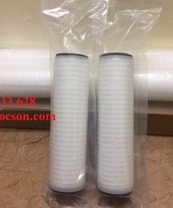 Lõi lọc giấy xếp Clean and Green 0.1 micron hai đầu bằng DOE