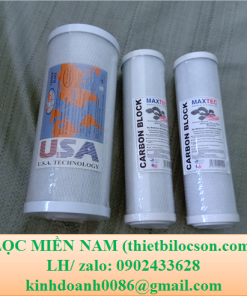 Lõi lọc than hoạt tính Carbon block USA loại big dài 10 inch
