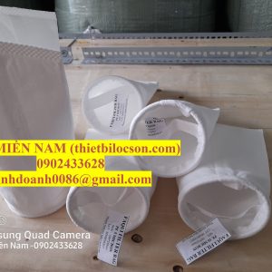 Túi lọc PE 10 micron lọc trong sản xuất dược liệu