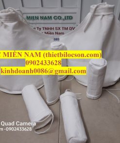Túi lọc PE 1 um PE 450G PE 500G PE 0.5um may theo kích thước yêu cầu