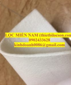 Vải polyester (PE) lọc bụi 0.5 micron trong làm nghề đồ gỗ mỹ nghệ