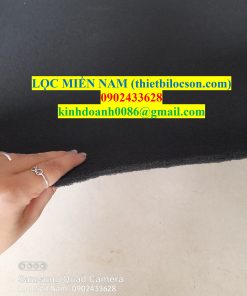 Bông lọc khí 5mm vật liệu than hoạt tính