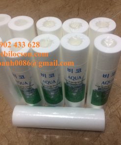 Lõi bông nén 10 inch lọc nước trong tủ lọc RO