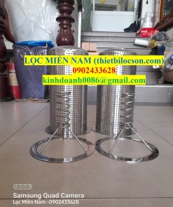 Rổ lọc inox 304 dùng túi size 1