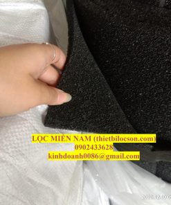 Xốp than hoạt tính 5mm 10mm khử mùi thật nhanh