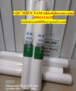 Lõi lọc bông nén AQUA 20 inch 10 micron