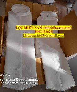 Lọc bia rượu bằng túi Polyester với cấp độ lọc nhỏ 0.5 micron